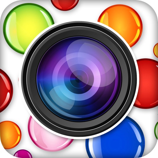 Bubble Pic Frames - Circular Pic Collage for use in Flipagram, Instagram, Retrica, ooVoo, Hyperlapse & more icon