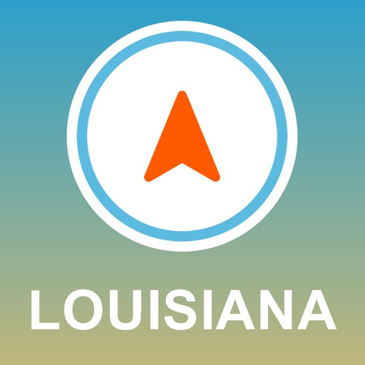 Louisiana, USA GPS - Offline Car Navigation icon