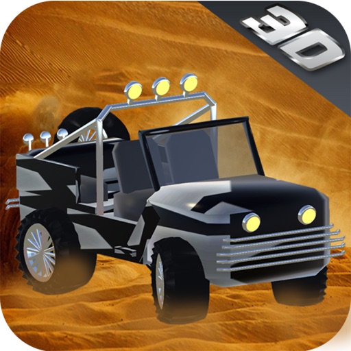 Desert Car Drive iOS App