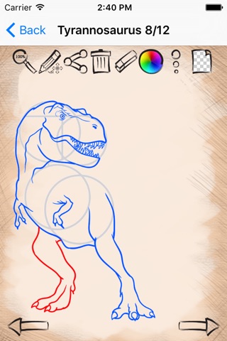 Drawing Jurassic Dinosaurs screenshot 3