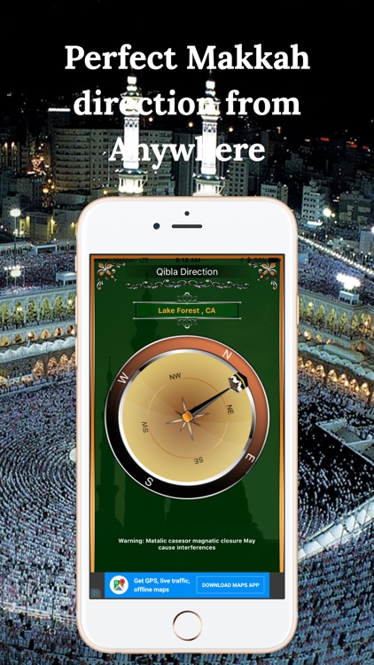 Qibla Compass-Find Maccah