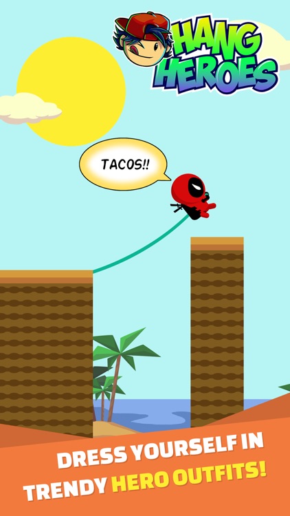 Hang Heroes: Rope Swing Arcade Game screenshot-3