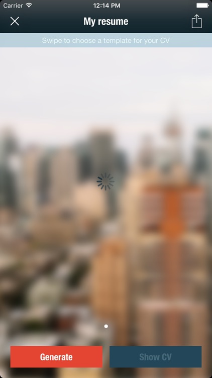 Mobile CV screenshot-3