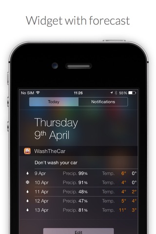 Car Wash - Weather and Precipitation Forecast screenshot 2
