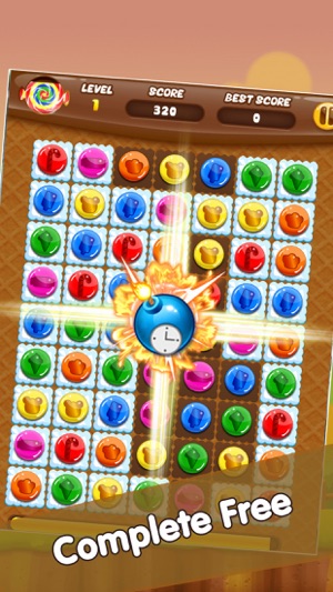 Puzzle Cookies Match 3 2016 Edition(圖2)-速報App