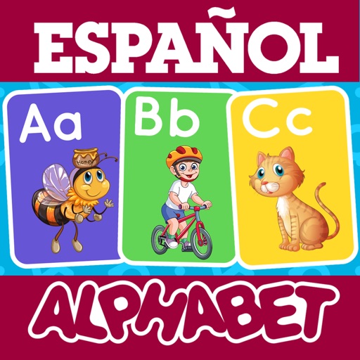 Alfabeto Spanish Alphabets Flash Cards - Learn Spanish for Kids icon