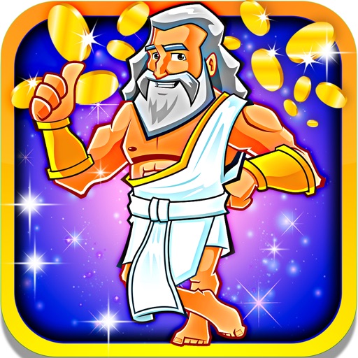 Glorious God Slots: Gain Zeus's virtual crown by choosing the winning combinations iOS App