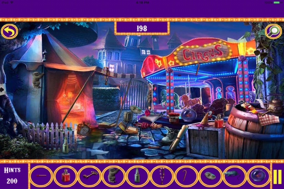 Free Hidden Objects:Circus & Carnival Hidden Object screenshot 4