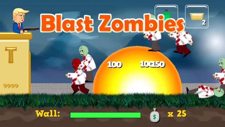 Trump Wall: Zombies