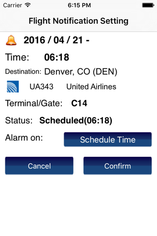 US New York LaGuardia Airport Flight Info screenshot 3