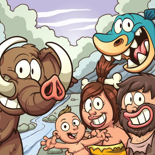 Stone Age! Caveman Adventure For Kids Icon