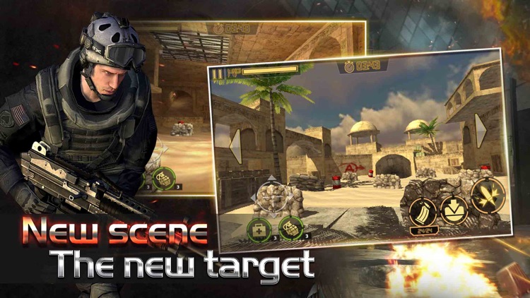 Commando Shooter : Frontline - free fps shooting game