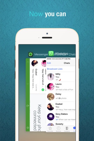 Dual Messenger for WhatsApp - Chats Pro screenshot 3