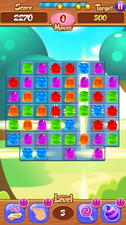 Juicy Jelly Bean Candy Drop: Sweetest Match 3 Gum Delicious Challenging