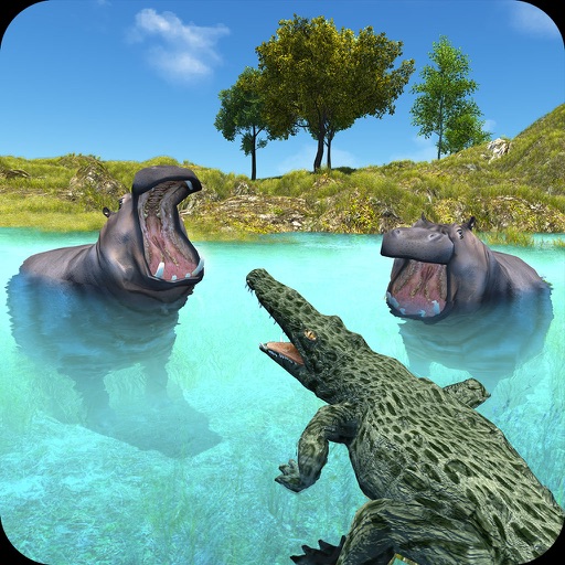 Wild Crocodile Attack Sim iOS App