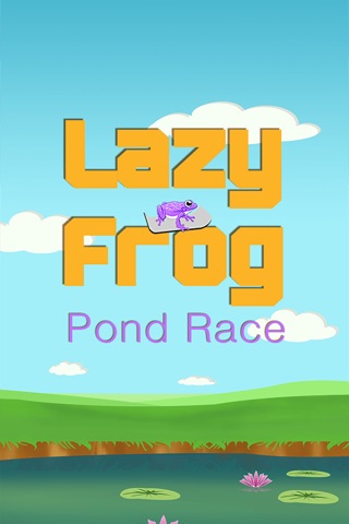 Lazy Frog Pond Race - crazy fast racing arcade game screenshot 2