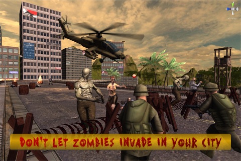 Elite Sniper City Defender Zombies Invasion screenshot 3