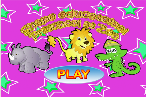 shape educational preschool at the zoo screenshot 2