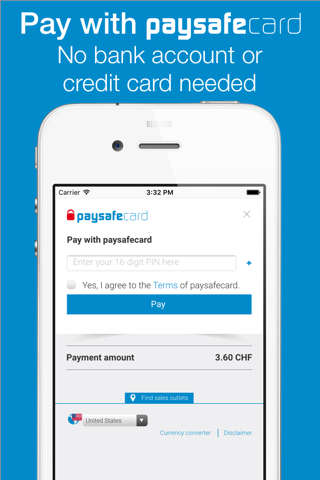 Mobile Top-Up with paysafecard - Safemoni is the easiest way to Recharge Prepaid Mobile Phones screenshot 2
