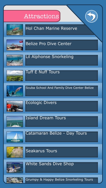 Ambergris Caye Island Offline Map Tourism Guide