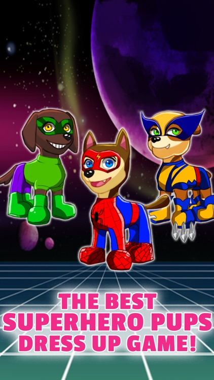 Create Your Own Super-Hero Rescue Team - Free Dress-Up Comics For X-Men VS Paw-Patrol Edition