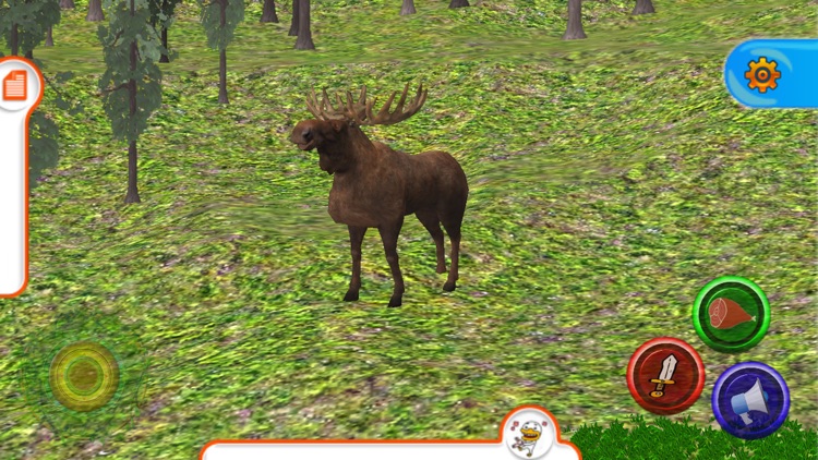 AR Wild Animals(Augmented Reality + Cardboard) for children screenshot-4