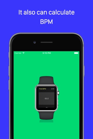 tacet - Haptic Silent Metronome for Apple Watch screenshot 2