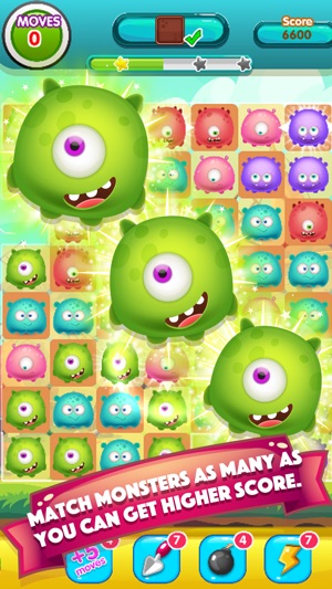 Monster Busters World : Awesome Matching