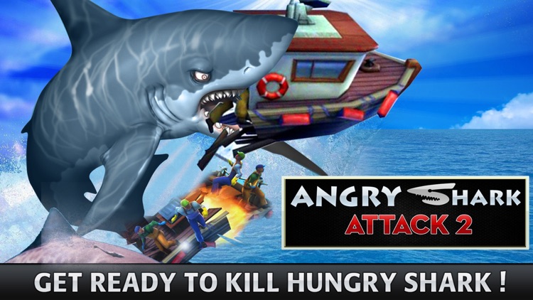 2016 Angry Shark Attack 2 :Great White Sea Monster fish Hunting Challenge (Spear-Fishing Sports) Pro