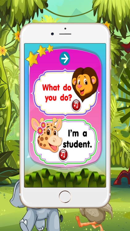 Learn English conversation for kids :  Enhance the skills of listening, reading English. screenshot-3