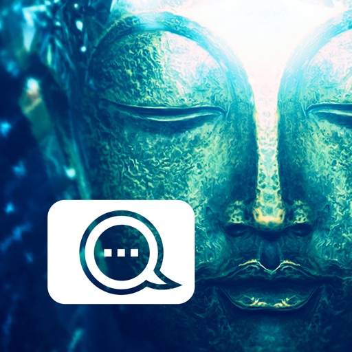 Buddha Cam daily yoga meditation quotes photo camera with buddhism words & filters Icon