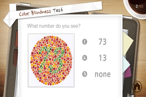 Easy Color Blindness Test screenshot 3