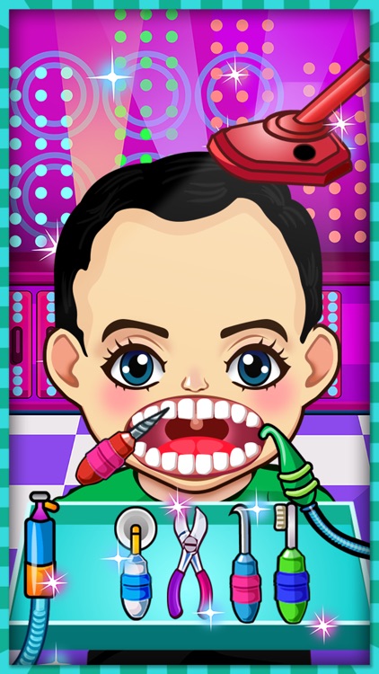 Celebrity Crazy Dentist Teeth Doctor Little Office & Shave Beard Hair Salon Free Kids Games