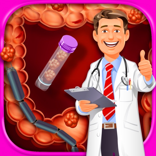 Gastric Surgeon & Colonoscopy Simulator - Kids Operation Fun Games