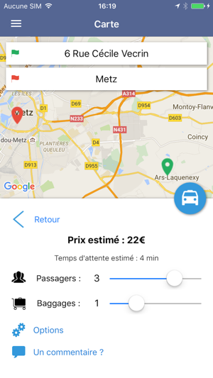 Taxi Metz(圖3)-速報App