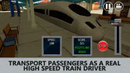 Game screenshot Euro Bullet Train Driving Simulator 3D mod apk