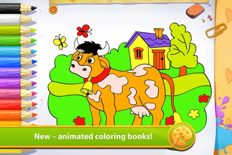 Farm Animals - Living Coloring Free screenshot 4