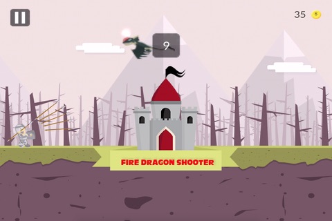 Fire Dragon Shooter - Free Archery Shooting Game For Kids screenshot 4