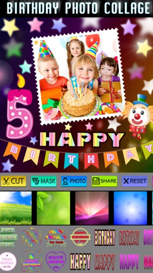 Amazing Birthday Photo Collage(圖2)-速報App