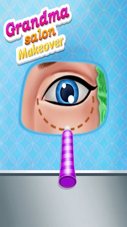 Grandma Makeup Salon : Plastic surgery and dress up free game for girls screenshot-3