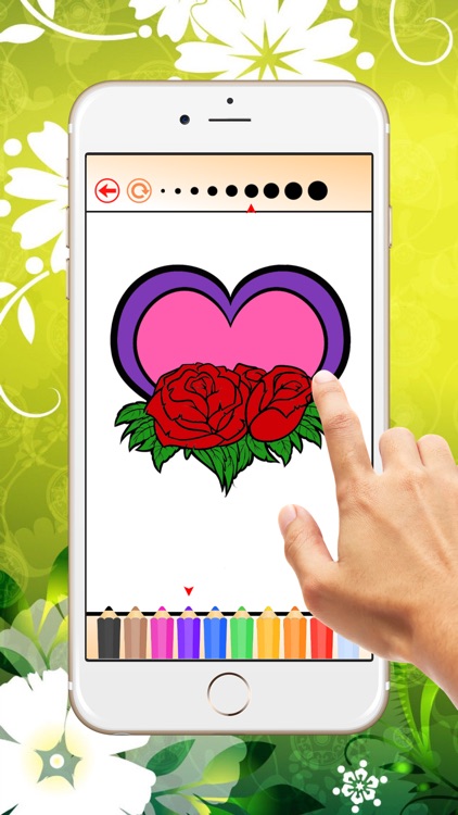 The Valentines Coloring Book: Learn to color and draw Valentine's Day card, Free games for children