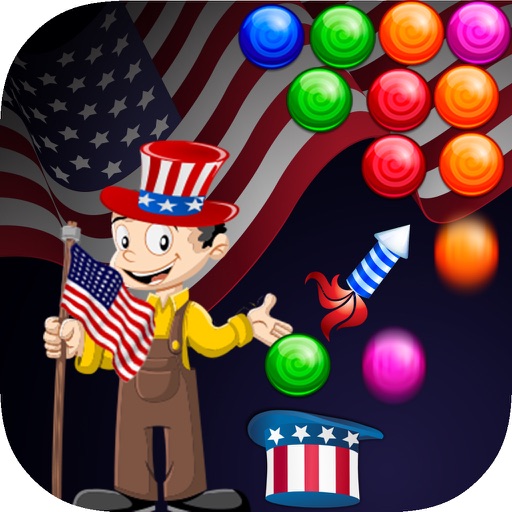 Independence Day Bubble Shooter Adventures Pro iOS App