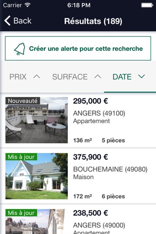 Alain ROUSSEAU Immobilière COMINE screenshot 2