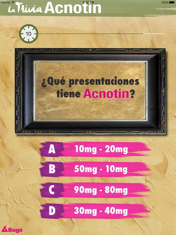 Acnotin Trivia screenshot-3