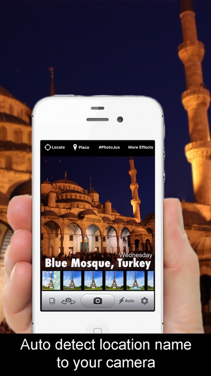 Place and Beautiful Travel Postcards - location based photo app