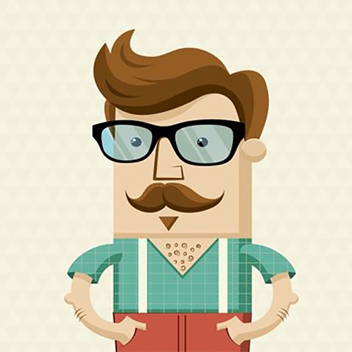 Hipster Clicker Icon