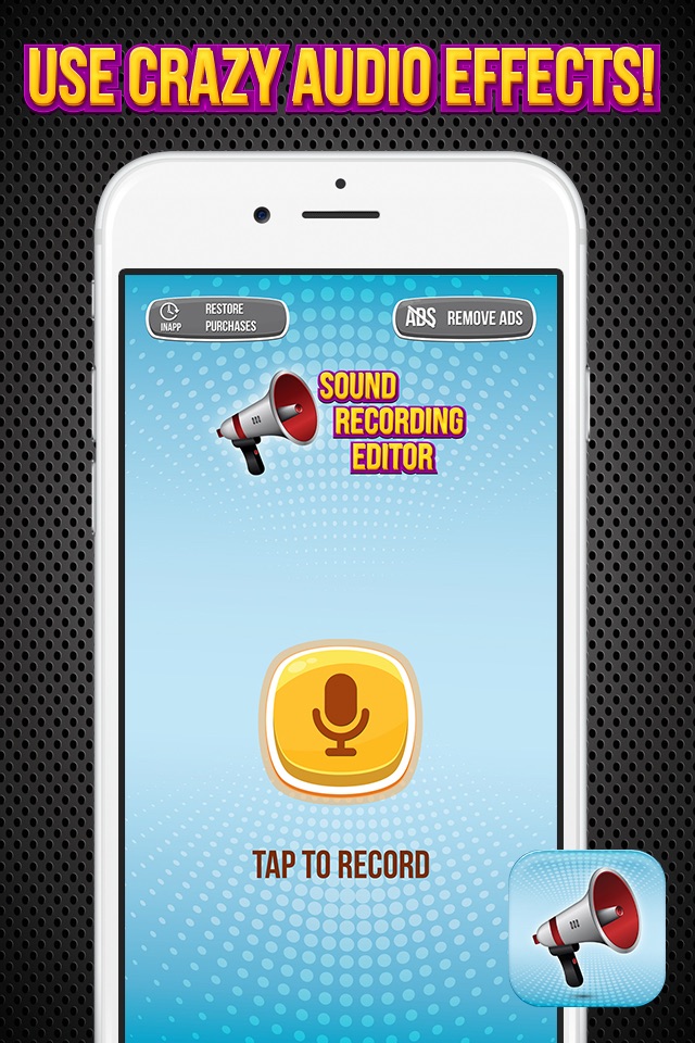 Sound Recording Editor - Change Your Voice and Make Pranks with Funny Special Effect.s screenshot 4