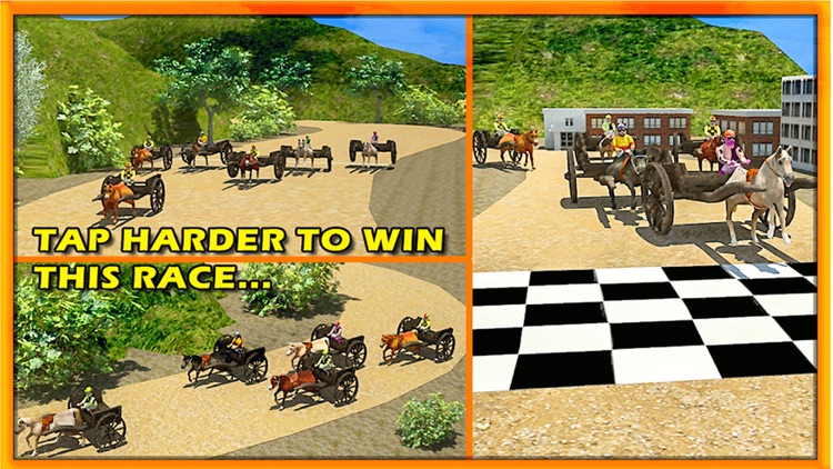 Horse Cart Derby Champions 2016- Free Wild Horses Racing Show in Marvel Equestrian Township Adventure screenshot-3