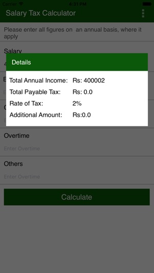 Salary Tax Calculator Pakistan(圖3)-速報App