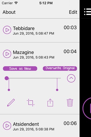 Baby Voice Recorder screenshot 3